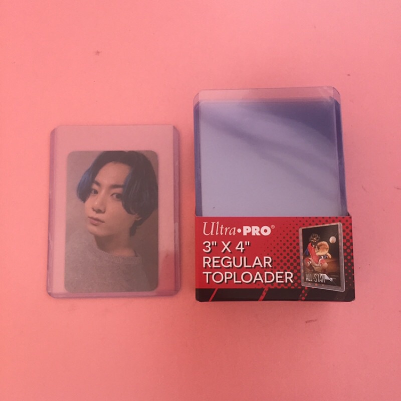 Jual Top loader Ultra Pro 3"x4" KPOP PhotoCard Shopee Indonesia