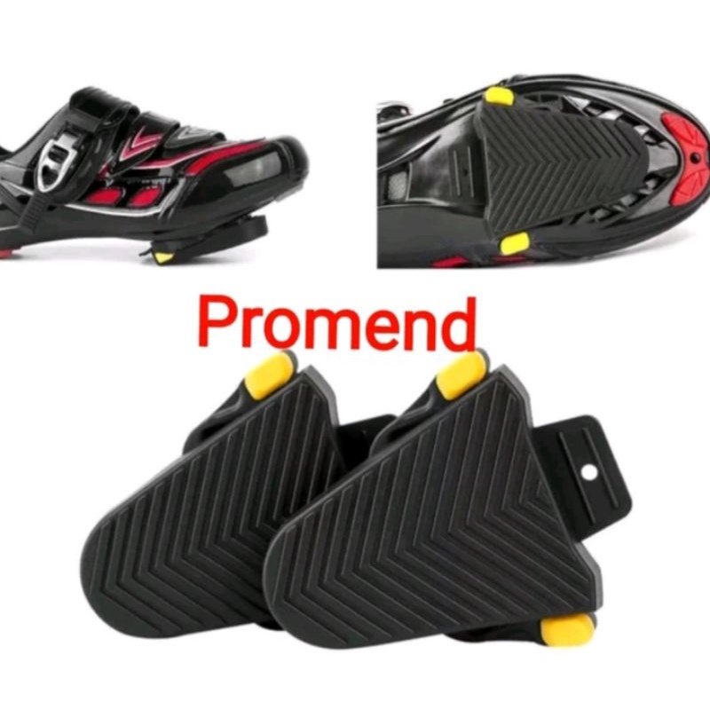 Promend Cleat Cover Protective SPD SL Pelindung Tutup Alas Cleat Sepatu Roadbike