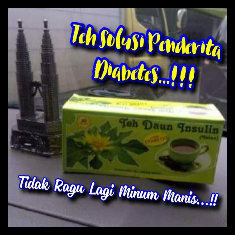 

TEH CELUP DAUN INSULIN TERLARIS