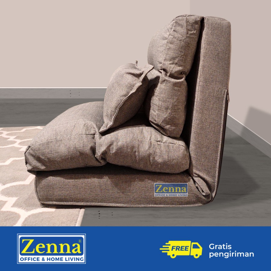Zenna sofa lipat circlip / kursi santai/ kursi tatami / lesehan