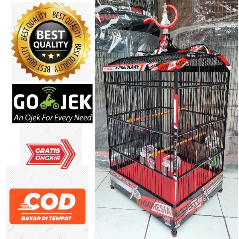 SANGKAR EBOD JAYA DECAL RONGGOLAWE MERAH PUTIH
