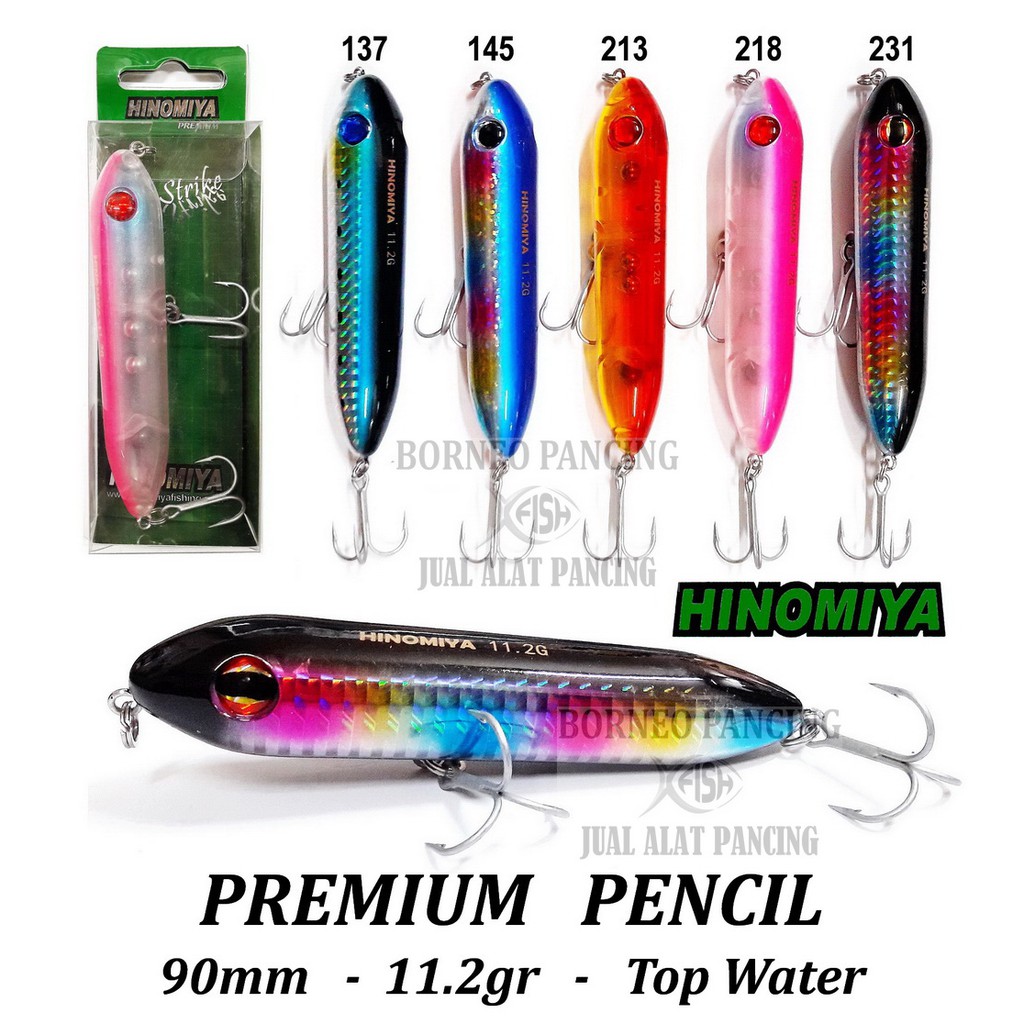 

Hinomiya PREMIUM PENCIL 90mm - 11.2gr