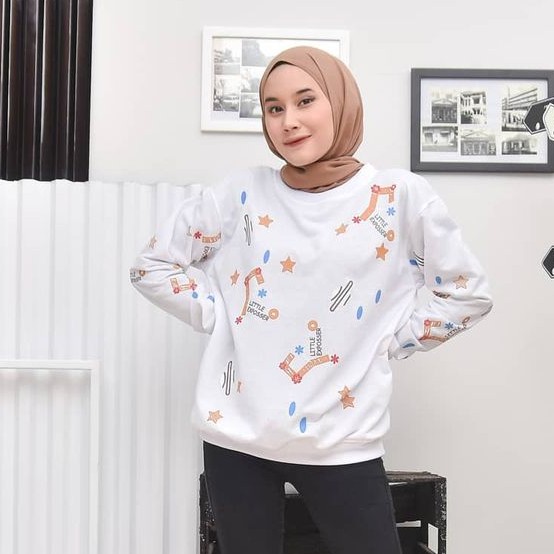 Galaxi Sweater II Pakaian Pria dan wanita II Sweater crawneck #GS