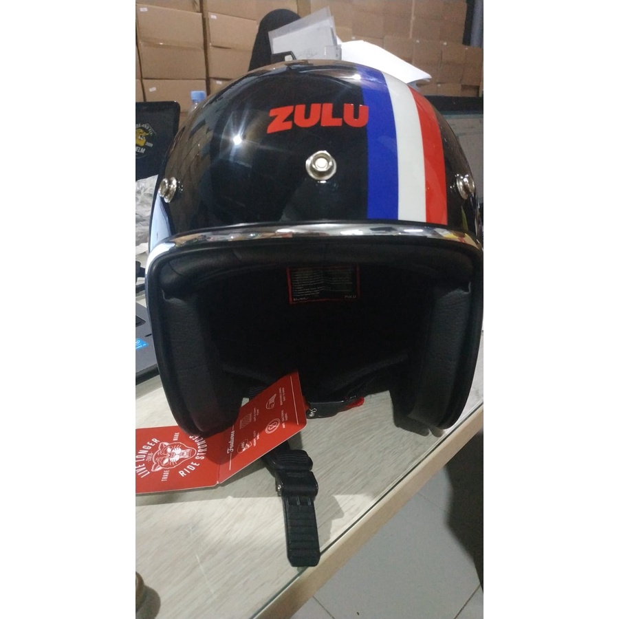 HELM Retro Zulu helm black size XL