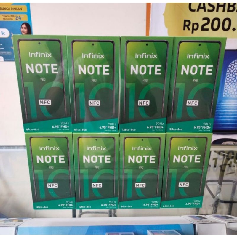 Infinix note 10 pro Nfc 8/128, 6/64gb