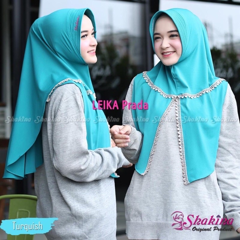 SHAKINA | Khimar LEIKA RENDA BELAH jerseysuper