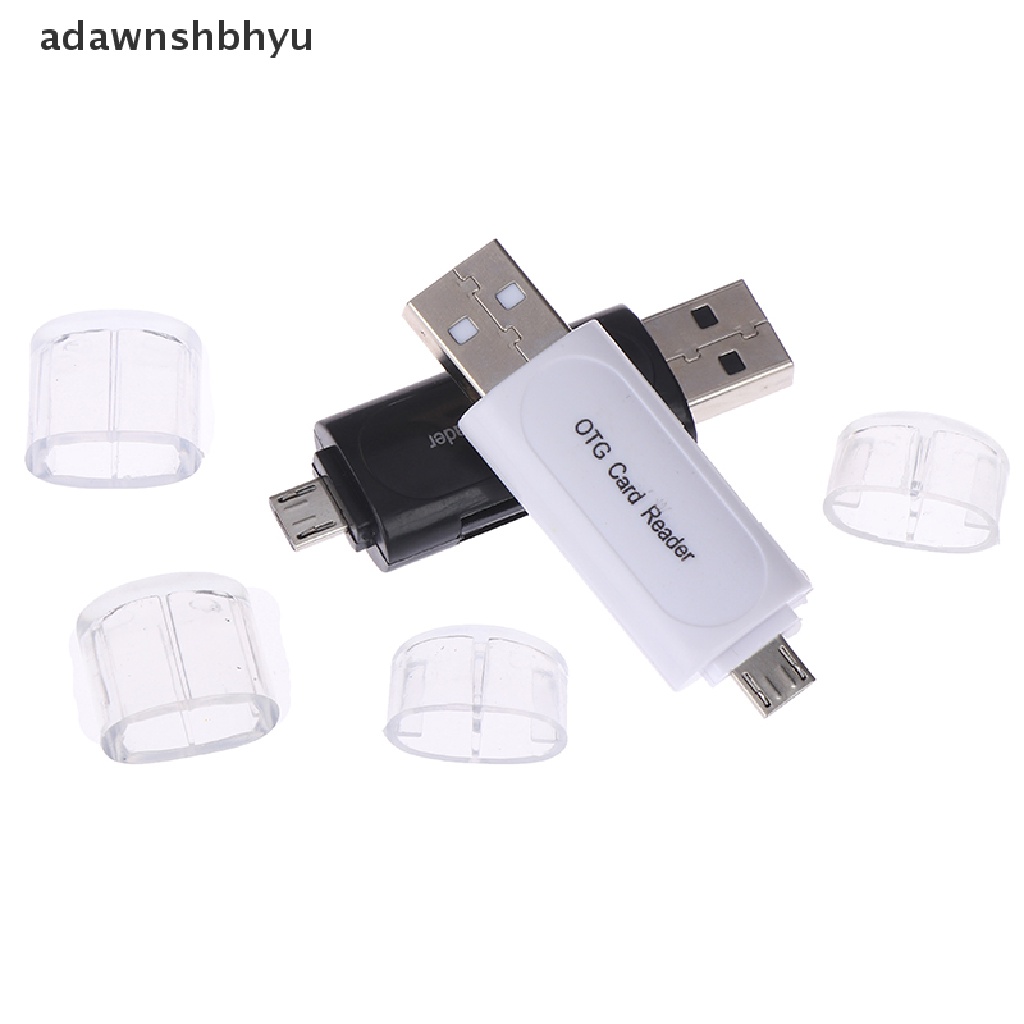 Adawnshbhyu Adaptor memory card reader otg usb 2.0 Multifungsi Untuk Handphone tf t-flash