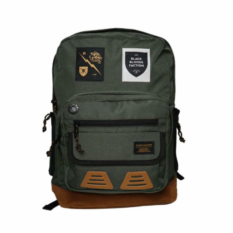 BAGPACK Bloods BP Micked 02 TAS DISTRO HIJAU ARMY BLOODS ORIGINAL