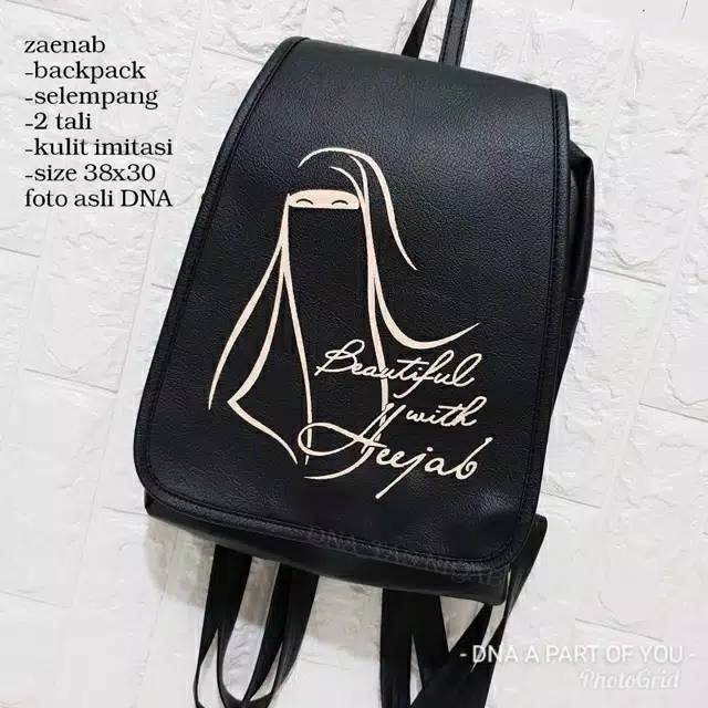 Tas ransel muslimah-bisa dislempang dan gendong