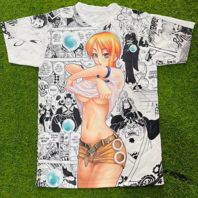 Tshirt Nami Fullprint Anime Manga Onepiece Character