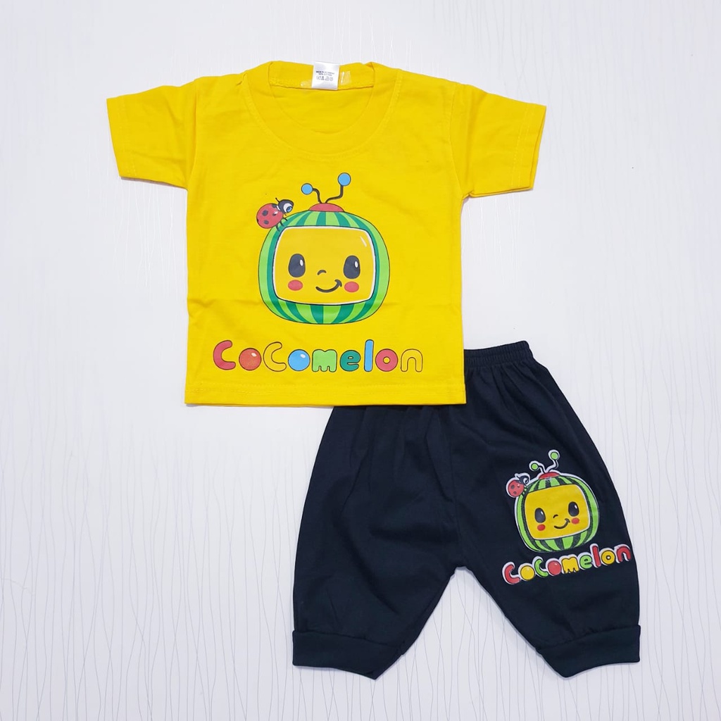 COD pakaian bayi laki-laki celana joger setelan baju anak cowo baby  alicia