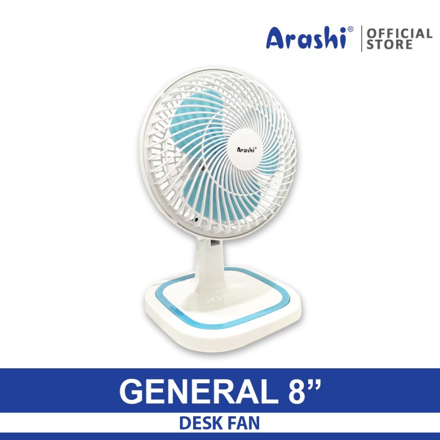 Kipas Angin Meja Arashi General 8 Inchi AR 138