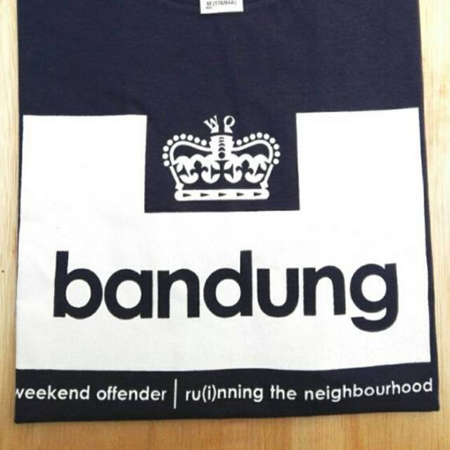 Tshirt Kaos Distro Weekend Offender City Series Bandung Pria Wanita
