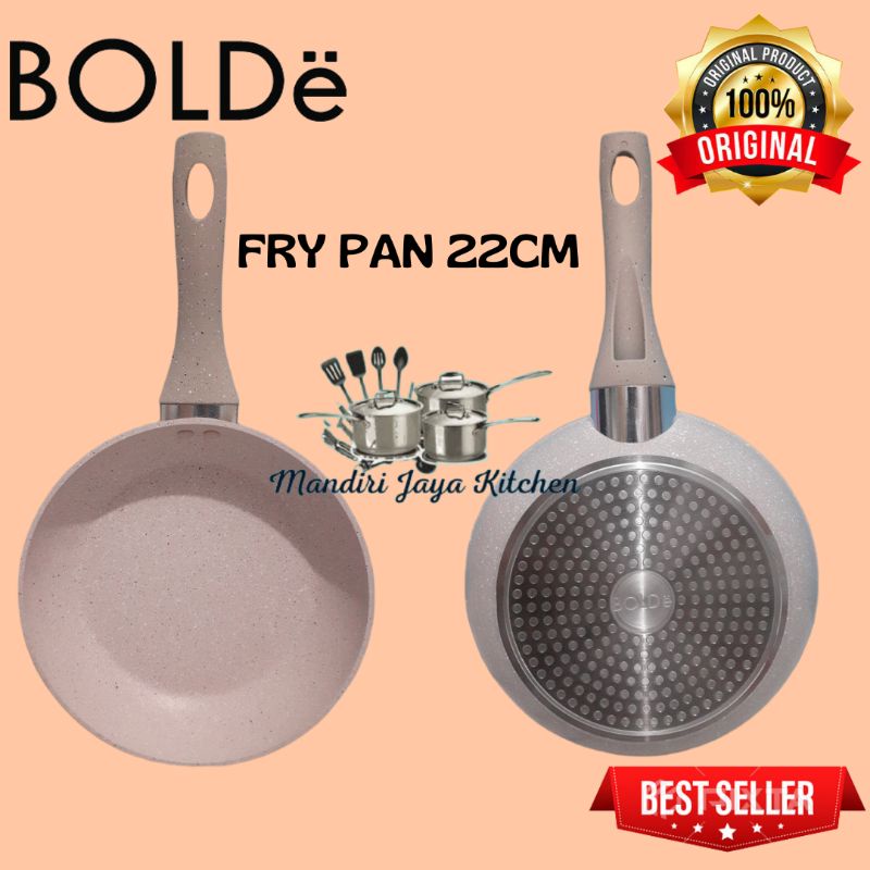 Bolde Fry Pan 22cm Granite Beige Series