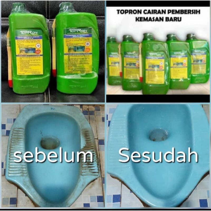 TOPRON PEMBERSIH KAMAR MANDI AMPUH