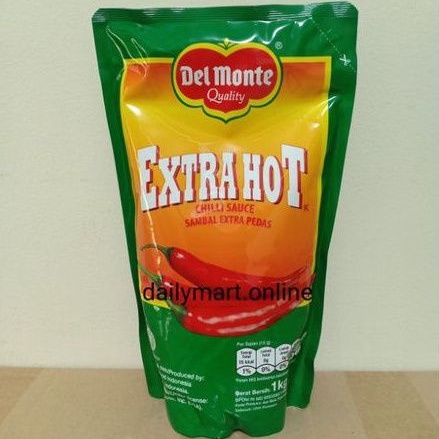 Saus Sambal Extra Hot Del Monte Standing Pouch 1 kg