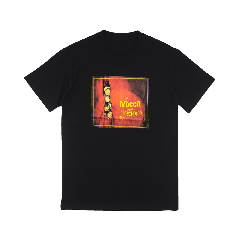 MOCCA - FRIENDS TEE / OFFICIAL MUSIC MERCHANDISE / ORIGINAL MERCH / KAOS BAND IMPOR