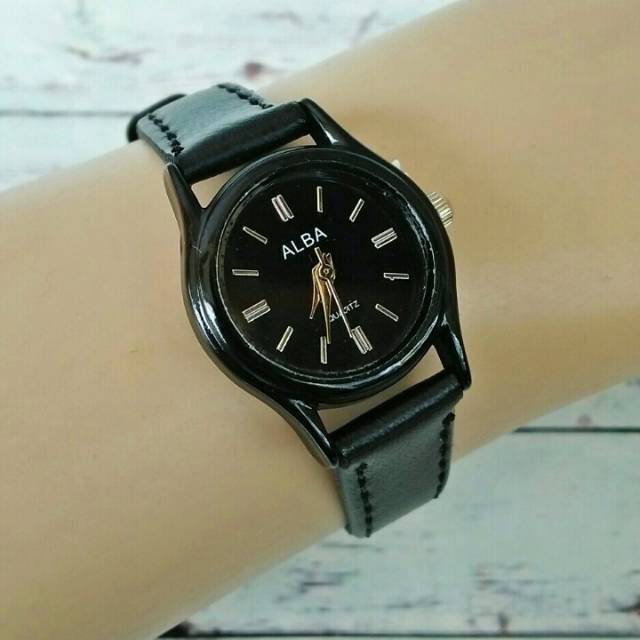 JAM TANGAN ALBA KULIT SIZE KECIL