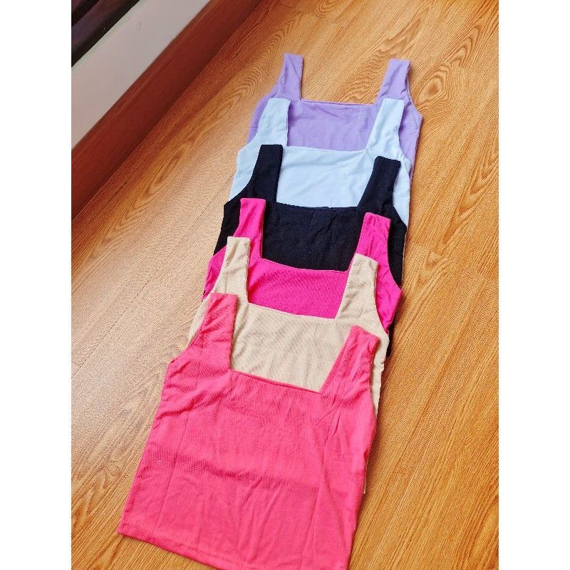 TANKTOP LENGAN KOTAK/TANK CANSE/TANKTOP PUFFI