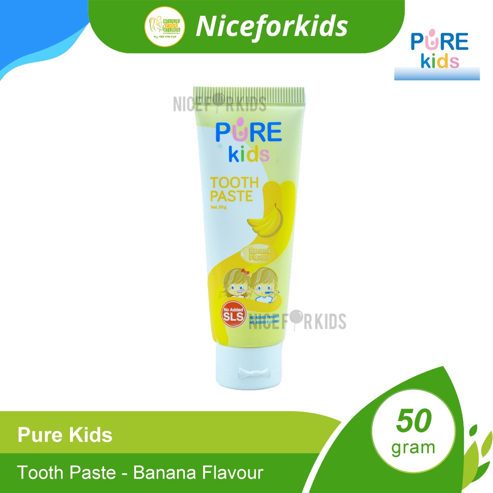 Pure Kids Toothpaste / Pasta Gigi Anak 50g/ Odol Pure bb