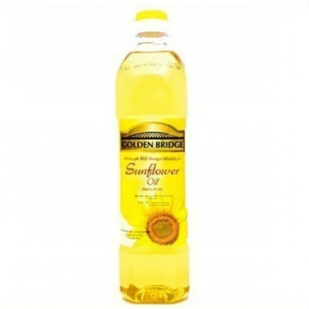 

GOLDEN BRIDGE SUN FLOWER OIL 1 LITER / MINYAK BUNGA MATAHARI