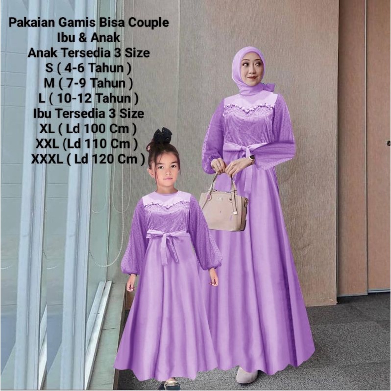 COD☑️PRODUK TERBARU/PAKAIAN GAMIS BISA COUPLE IBU DAN ANAK MAXI/MAXI AMBERLI DRESS 3 SIZE XL-XXL-XXXL/MAXI AMBERLI KIDS 3 SIZE S-M-L/PAKAIN MUSLIM WANITA TERBARU/PAKAIAN GAMIS WANITA TERBARU/GOOD QUALITY