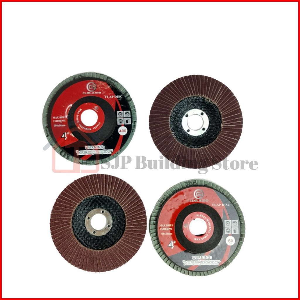 [COD] Gerinda Amplas susun Flap Disc 4 Inch Grid 60 80 100 120 150 180 240 400