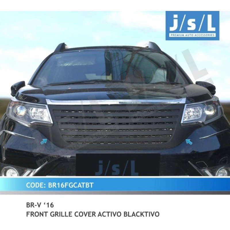 Front Grille Cover Honda Brv Activo Blacktivo / Grill Bumper Depan