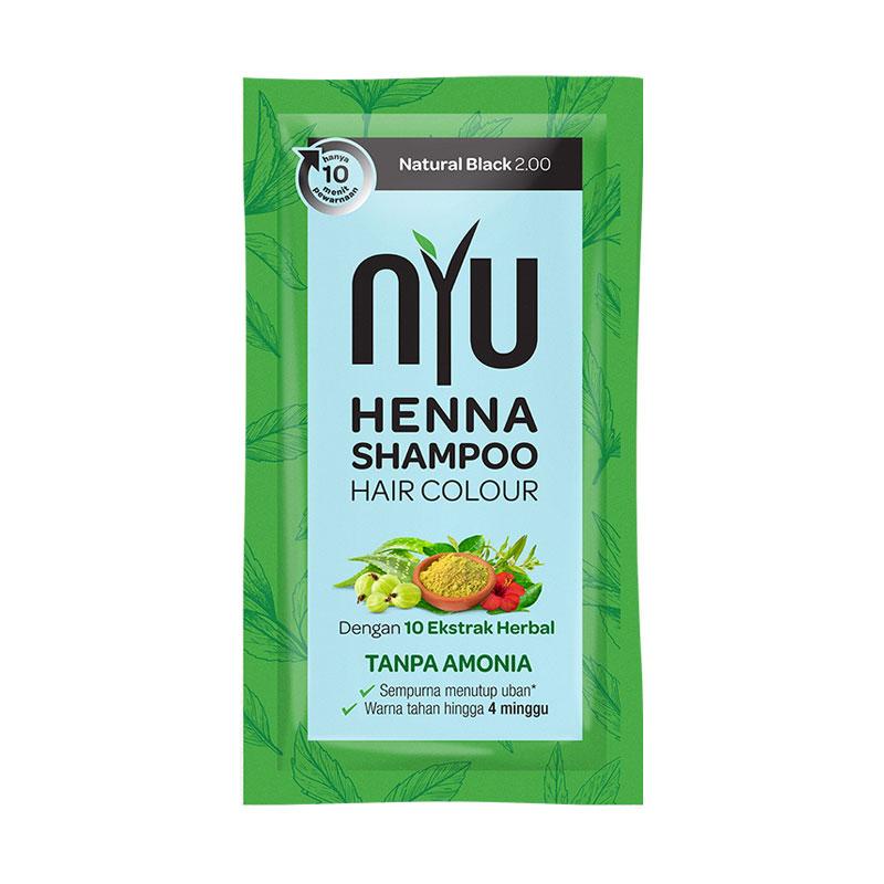 Nyu Henna Shampoo Hair Colour 1 Sachet