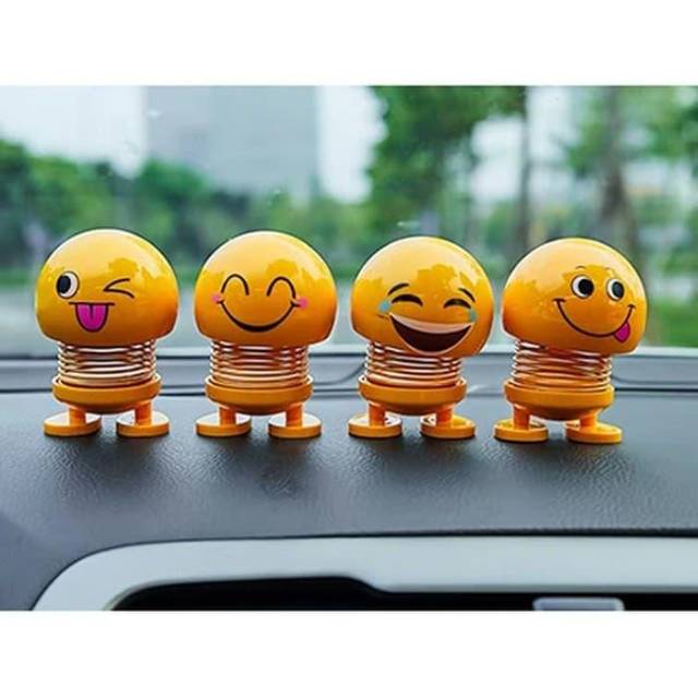 BONEKA EMOJI PER LAMPU - SPRING DOLL