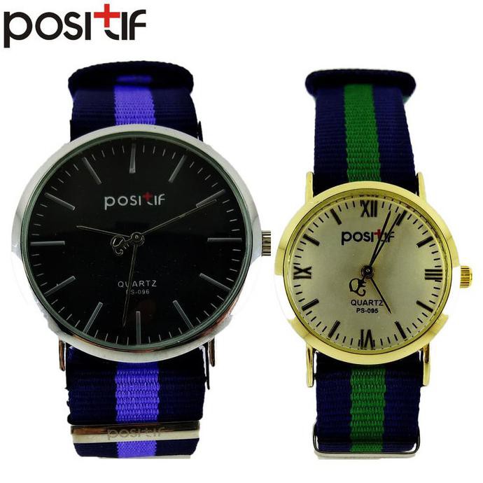 Trendy Jam Tangan Couple Merk Positif Arenas - Mini Azzara Original Avenue.Centre
