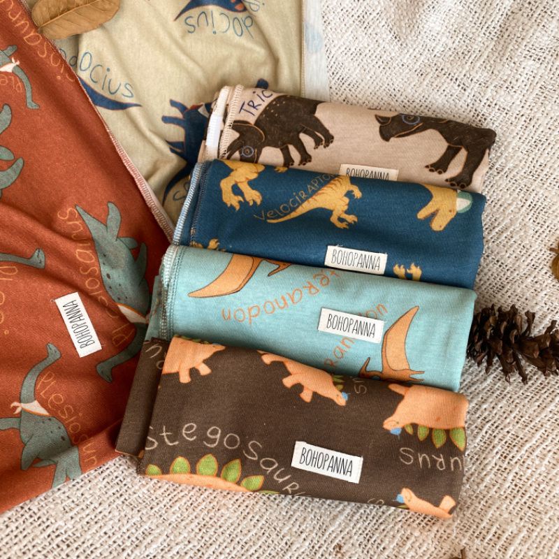 Bedong Bayi BOHOPANNA - SWADDLE DINO