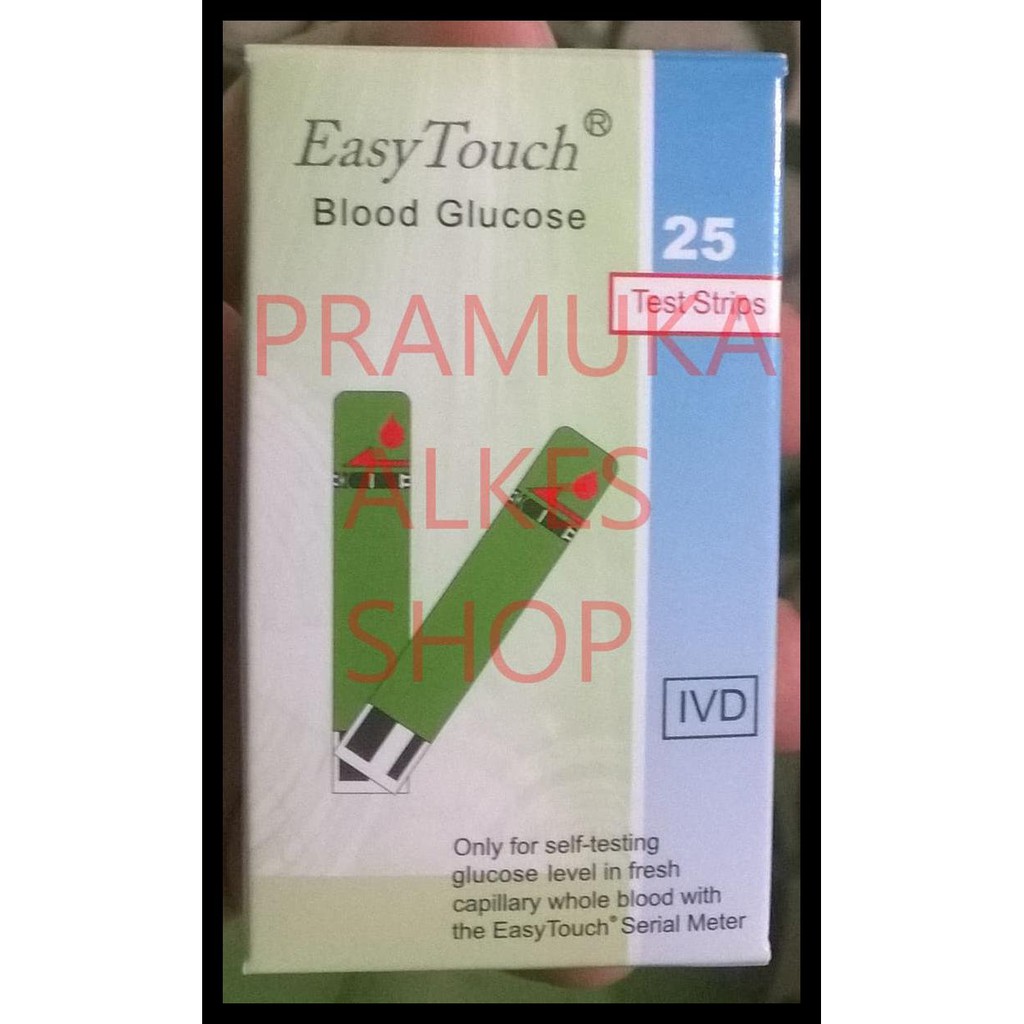Jual Strip Gula Darah Easy Touch Murah. Pramuka Alkes Shop Kode 1284
