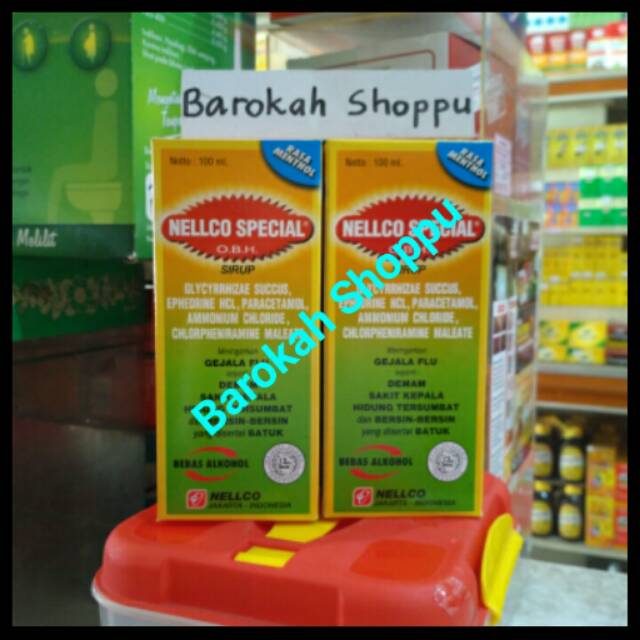 Nellco special OBH Obat Batuk nelco 100 ml Rasa Menthol
