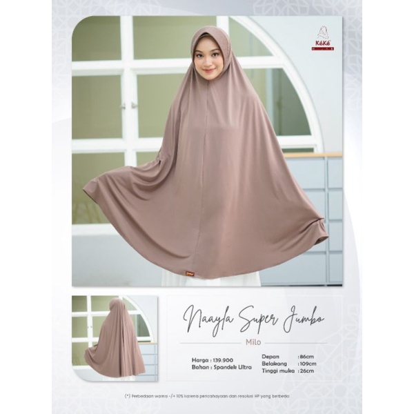 SYARI INSTAN  © NAYLA HIJAB SUPER JUMBO © Keke