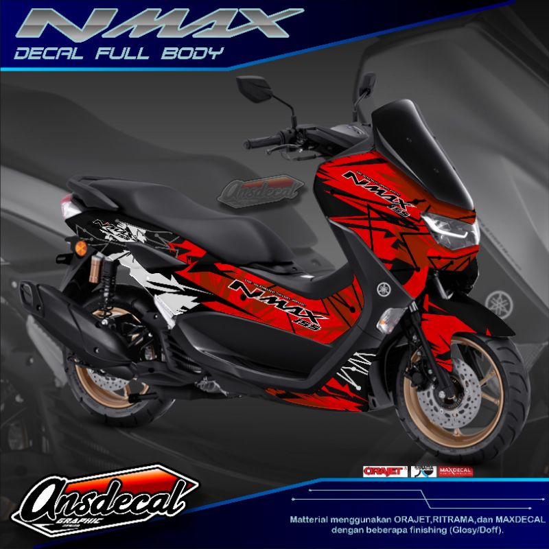 DECAL NMAX 155 | DECAL STICKER NMAX | STICKER FULL BODY NMAX2020