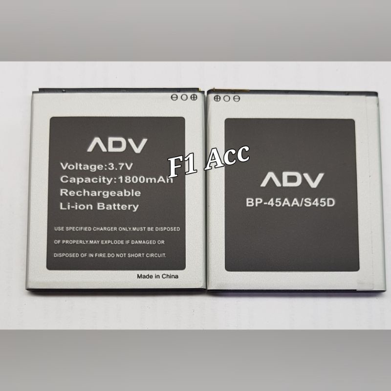 Baterai Advan Bp-S45AA S45D Baterai Advan S45d S45aa ORIGINAL