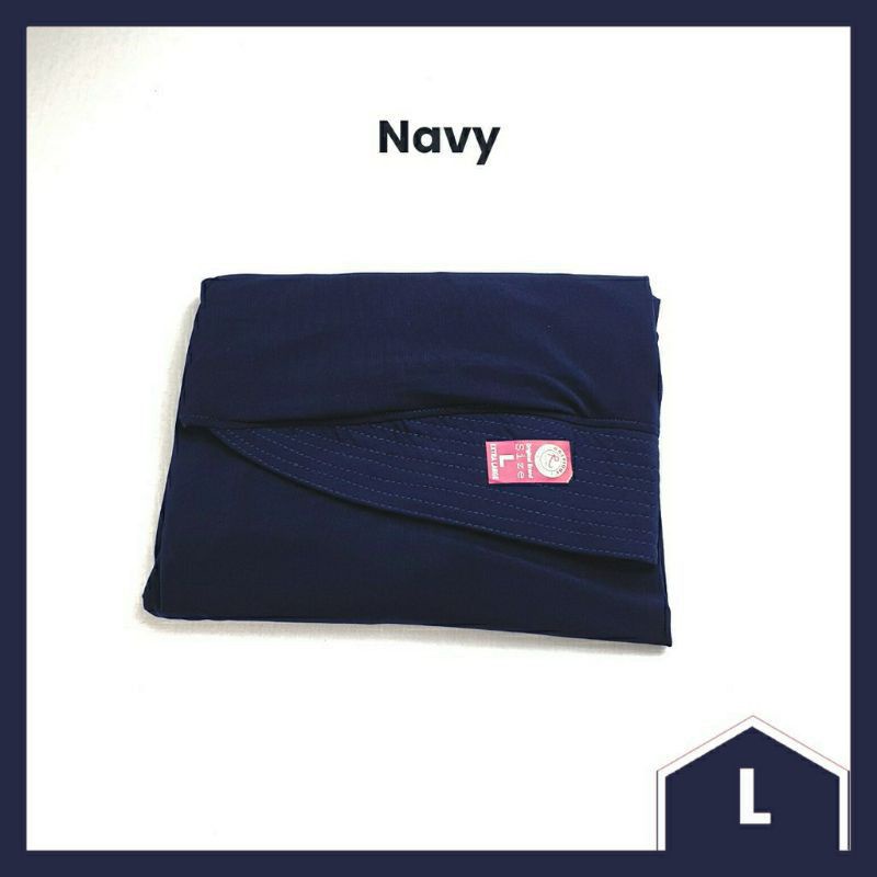 Grosir Jilbab Instan/Bergo Rasyiqul Original sz L-Navy