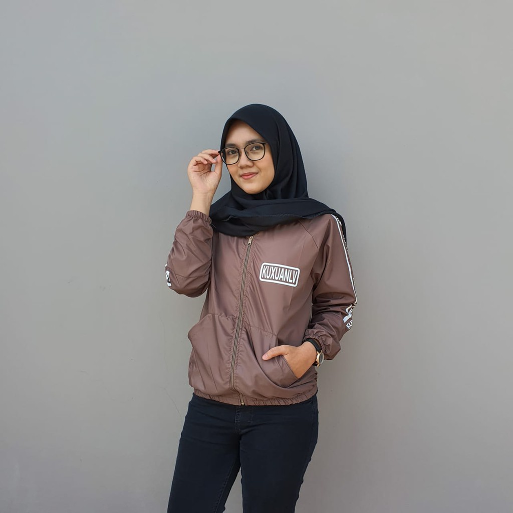 KUXUX JACKET || ANDO JACKET II JAKET PARASIT WANITA #KJ