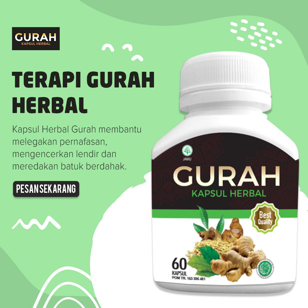 

Gurah Kapsul Herbal Original Isi 60