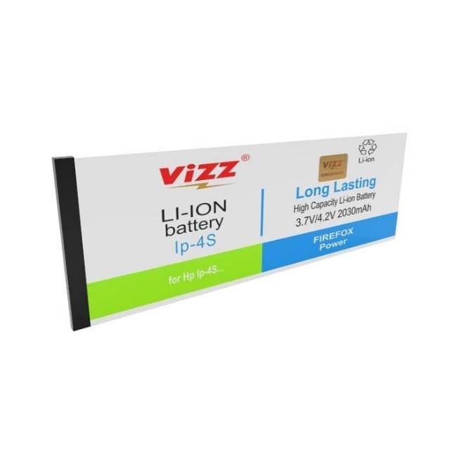 Vizz Double Power Battery Batre Baterai Vizz iPh ip 4S