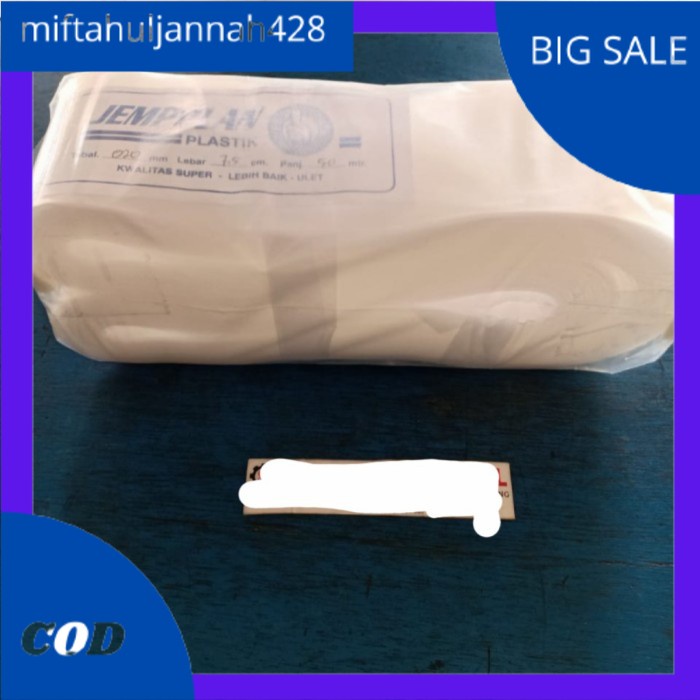 Slang Drip Selang Plastik Irigasi Transparan 1,5" 1,5 Inchi 1,5 Dim mc