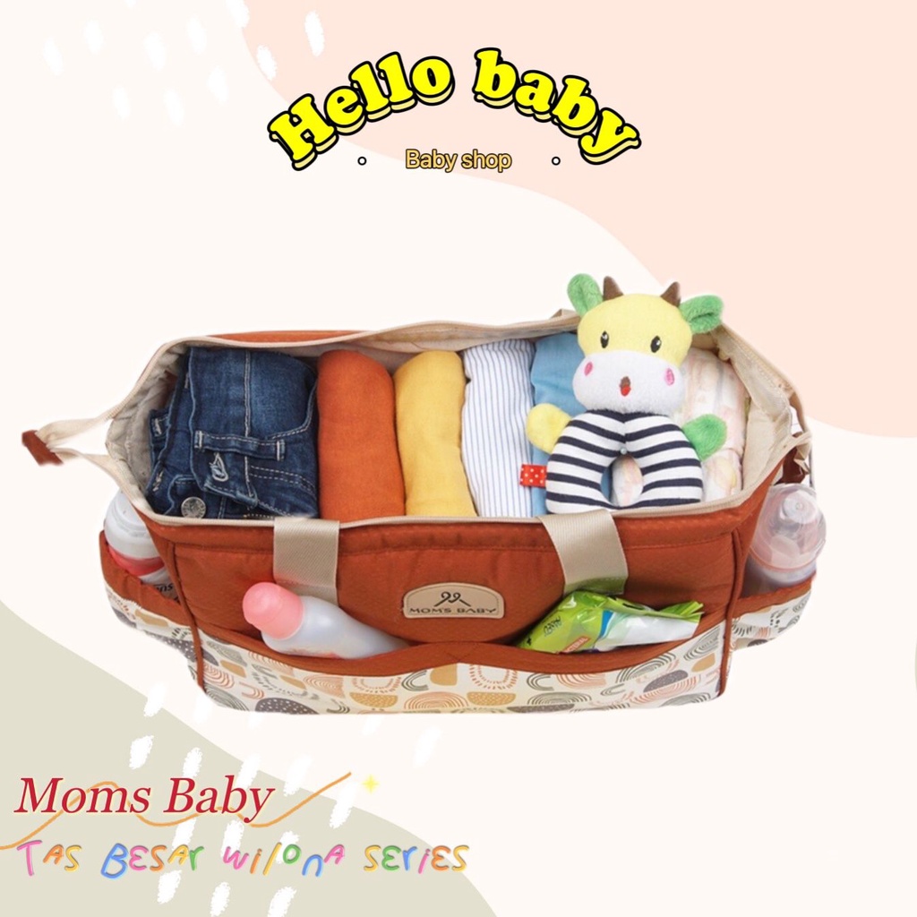 Moms Baby Tas Bayi Besar Wilona Series - MBT3050