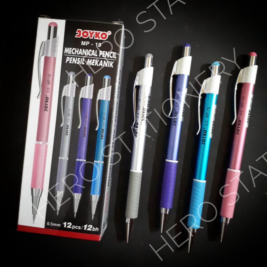 

Joyko mechanical pensil pensil mekanik 0.5 mm MP-19 . 12 unit