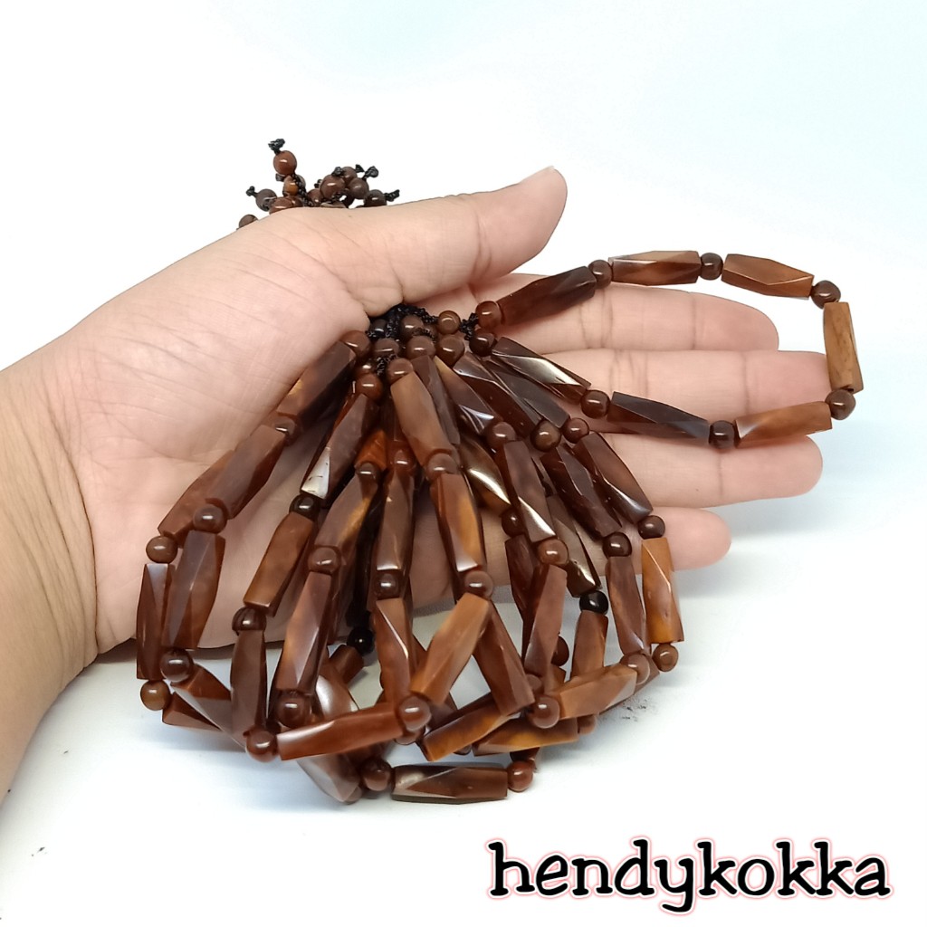 10 gelang kokka kaukah belimbing coklat