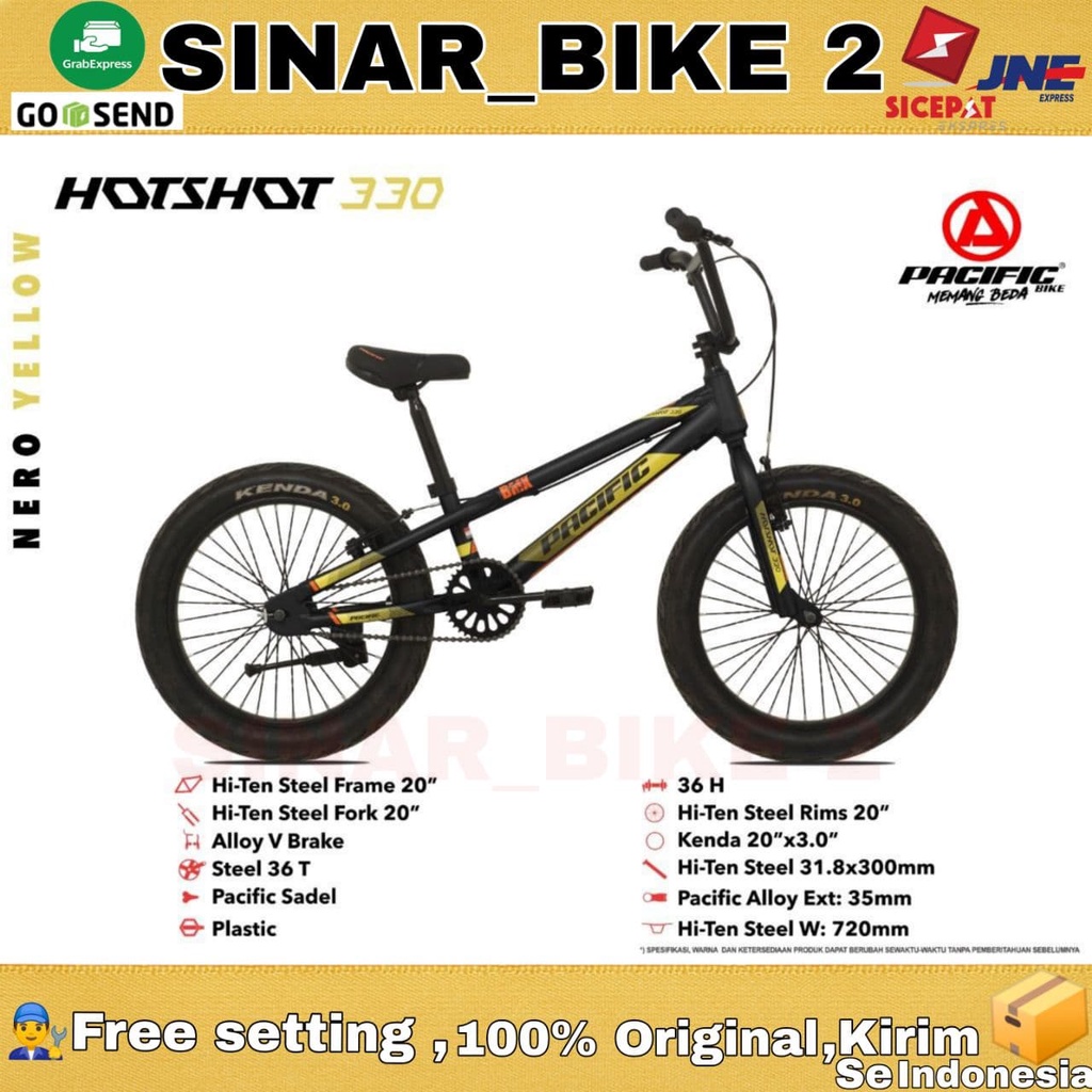 Sepeda Anak Bmx Pacific Hotshot 330 Ban 3.0