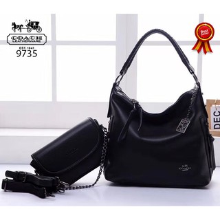  Tas  COACH  EST HOBO 9735 GROSIR TAS  IMPORT TAS  MURAH TAS  