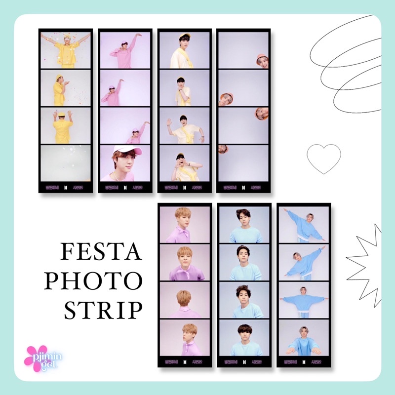 Photostrip BTS 8th Festa Anniversary 2021