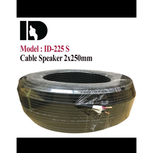 kabel speaker id audio 225s 2x2.5mm isi 2 100m jamin gampang solder