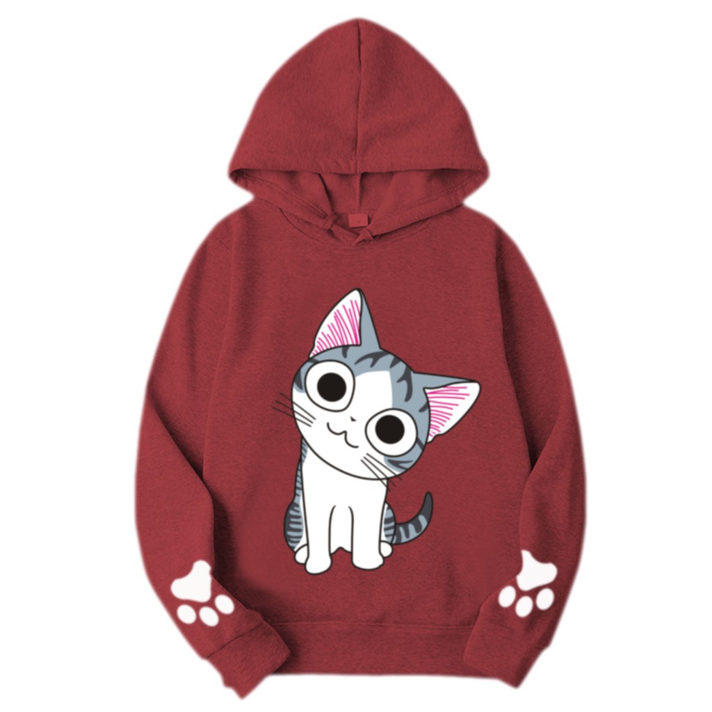 Bess - Sweater Hoodie Wanita / Sweater Hoodie Murah KIKU CAT